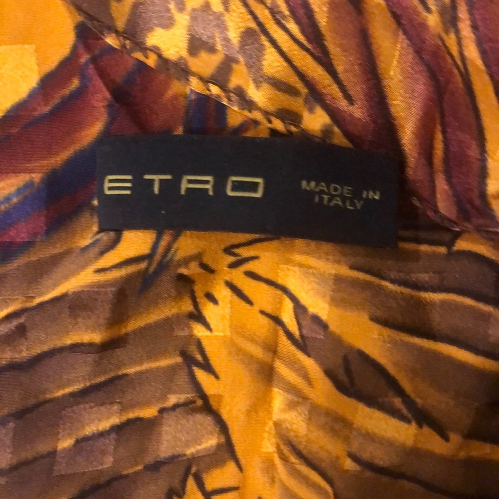 Etro Rich Colors : Rich Fabrication.